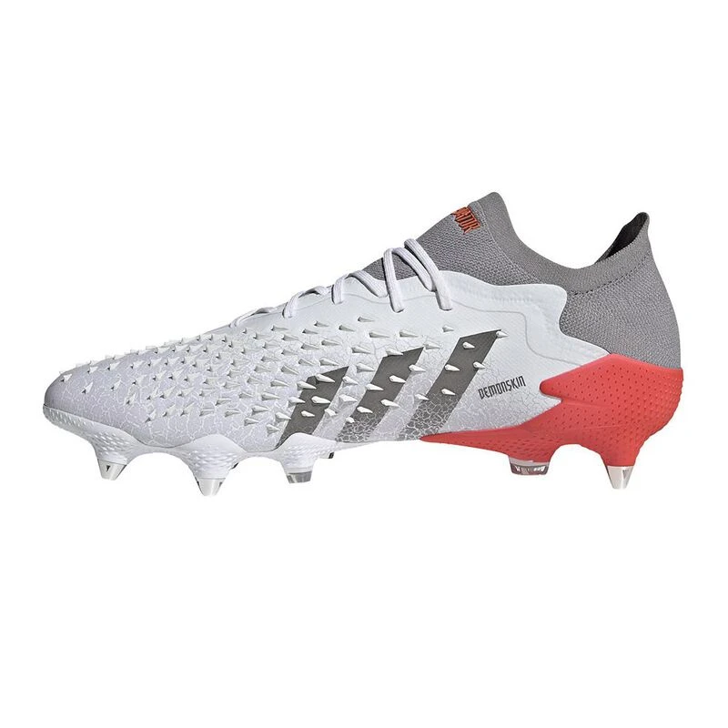 Adidas Predator Freak 1 L SG Firm Ground Football Boots White Spor