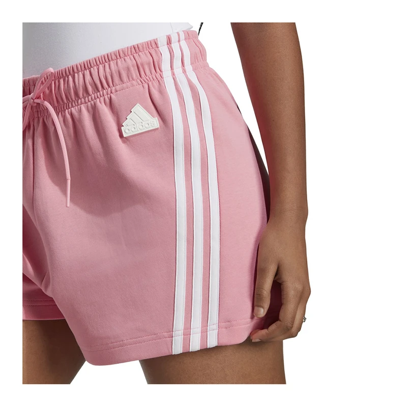 Adidas Womens FI 3S Shorts Pink Sportpursuit