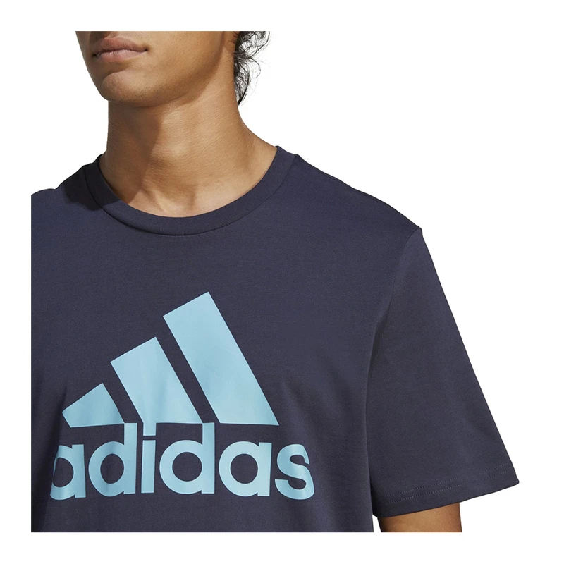 T shirt adidas blu hotsell