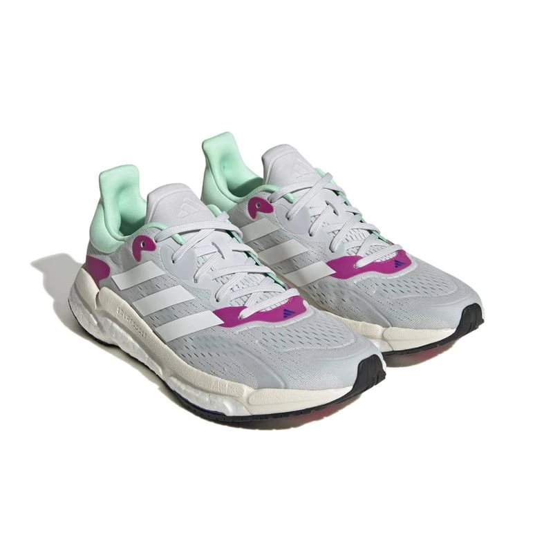 Adidas Womens Solar Boost 4 Running Shoes Grey Sportpursuit