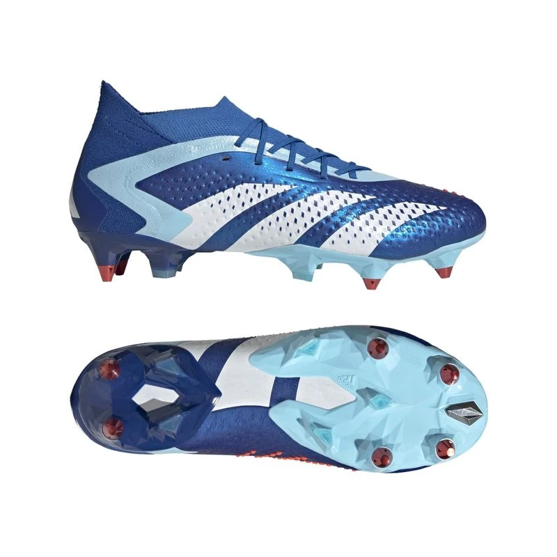 Blue adidas soccer boots hotsell