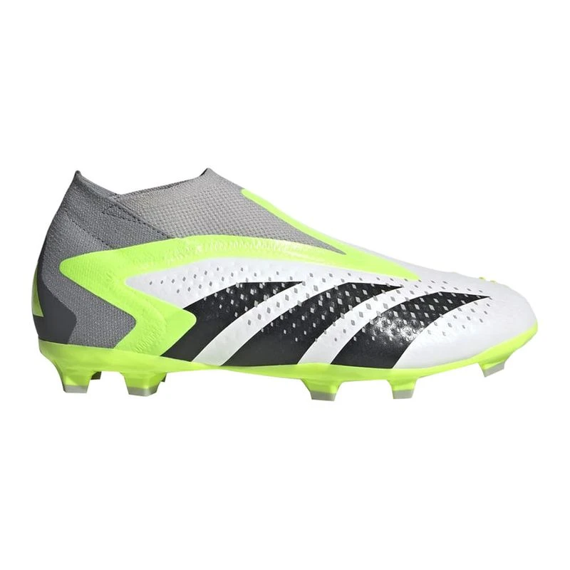 Adidas Kids Predator Accuracy FG Soft Ground Football Boots White