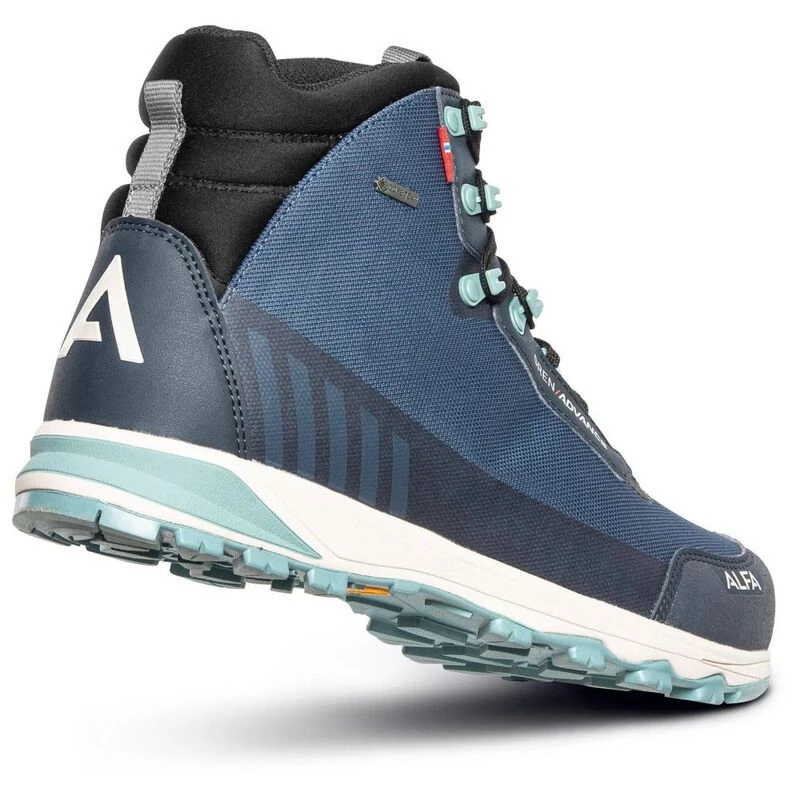Alfa Mens Gren Advance GTX Hiking Boots (Blue)