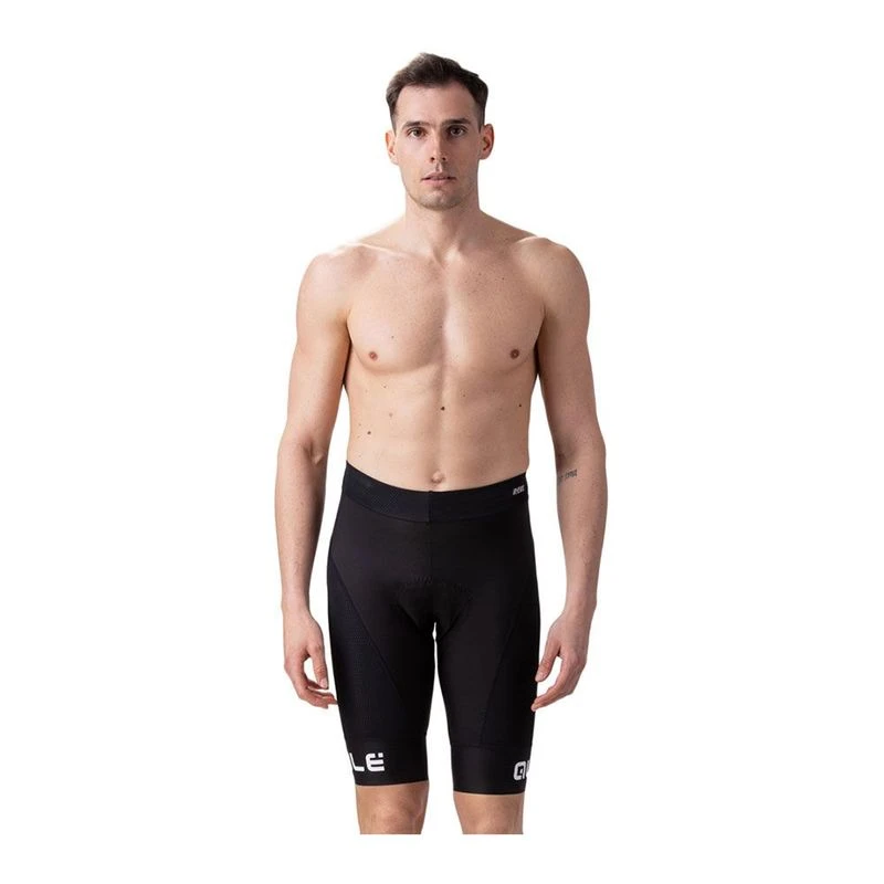 Ale Mens Agonista Plus Bib Shorts Black White Sportpursuit