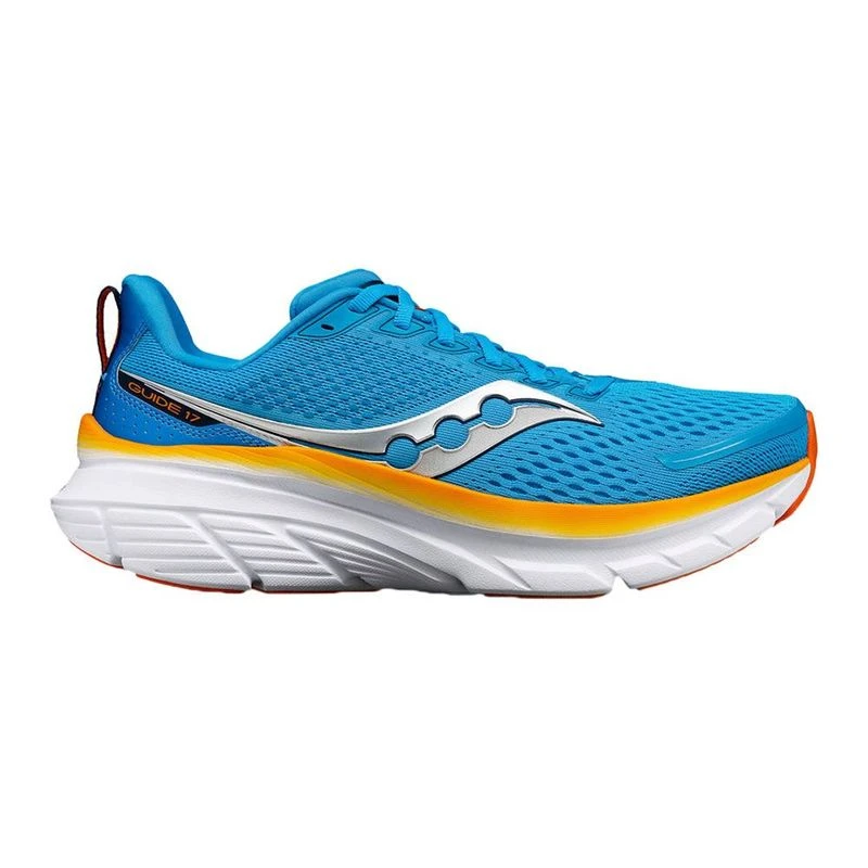 Men's saucony blue shoes clearance