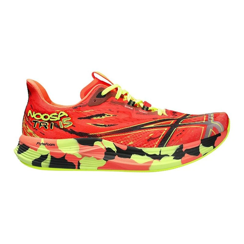 Mens red asics top