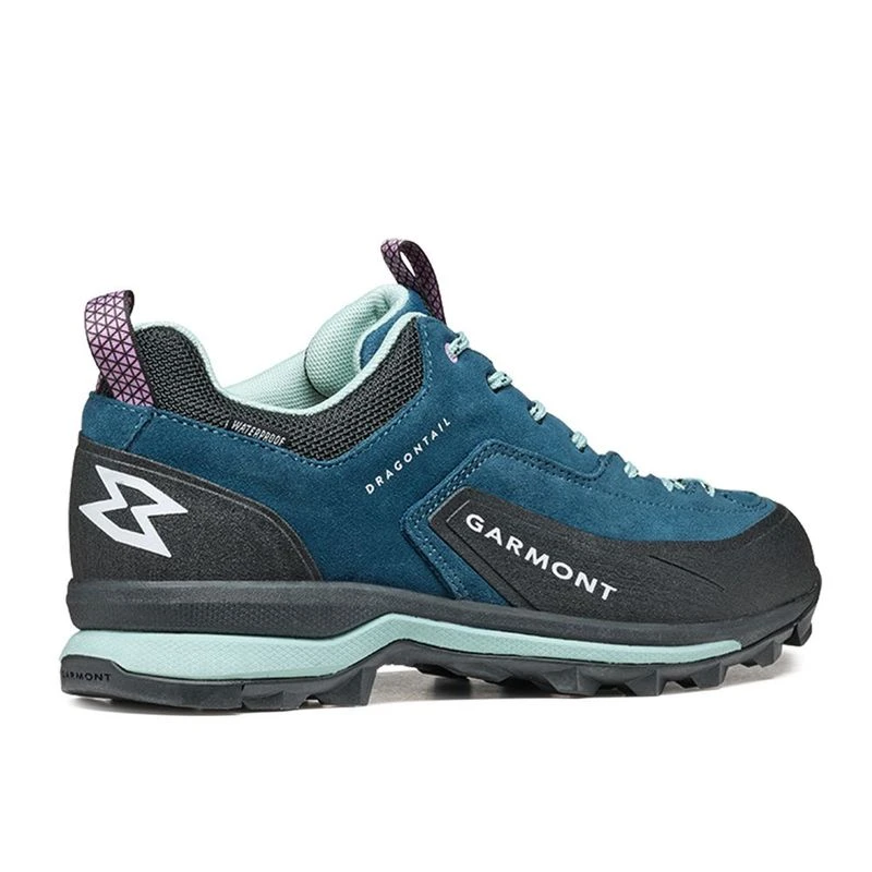 Garmont Womens Dragontail G Dry Hiking Shoes Blue Sportpursuit