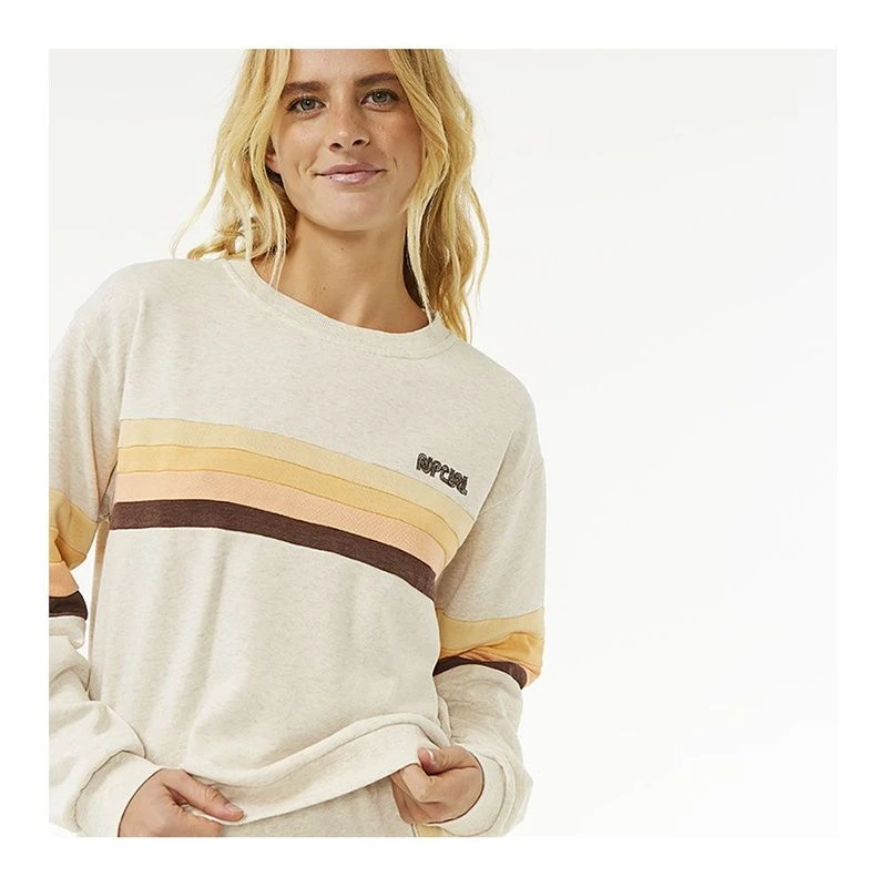 Ripcurl Sweat a capuche Surf Revival Femme Blanc privatesportshop