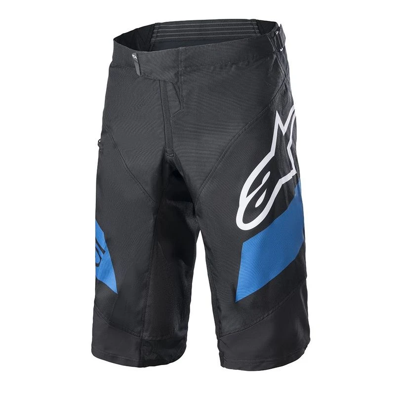 Alpinestars Mens Racer Shorts Black Blue Sportpursuit