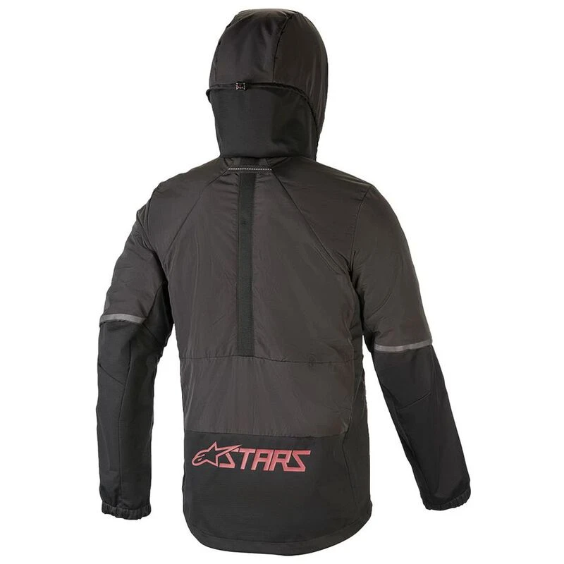 Alpinestars Mens Denali Windproof Jacket (Black/Rio Red) | Sportpursui