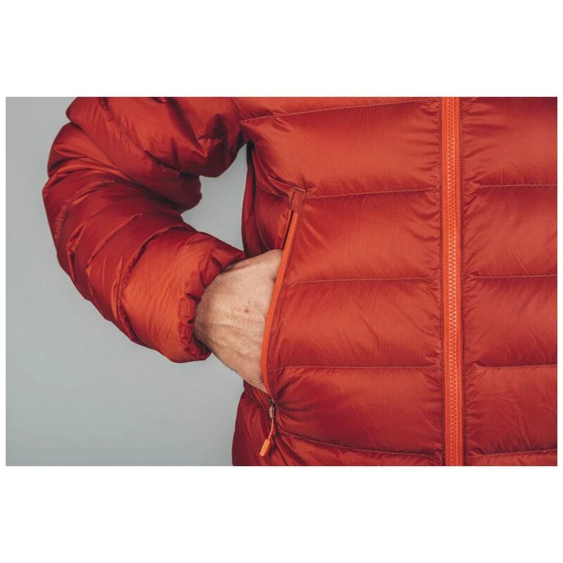 Alpkit Mens Phantac Hydrophobic Down Jacket Brick Sportpursuit