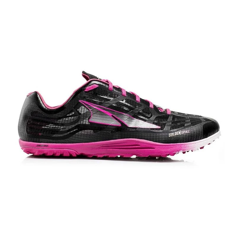 Altra Mens Golden Spike Cross Country Shoes Black Diva Pink Sportp