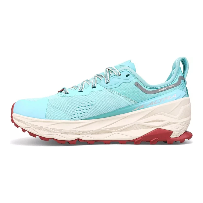 Altra Womens Olympus 5 Trail Running Shoes Light Blue Sportpursuit