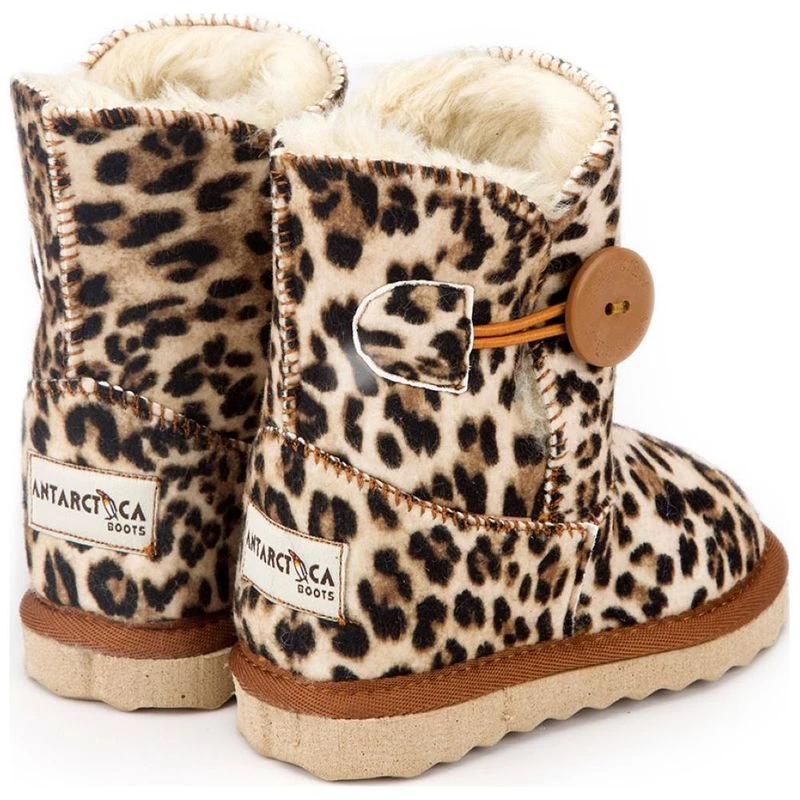 Short leopard boots on sale