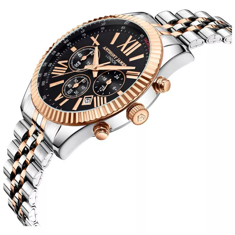 Anthony James Limited Edition Chrono Watch Two Tone Sportpursuit.c
