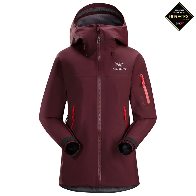 Arcteryx Womens Beta SV Jacket Crimson Sportpursuit