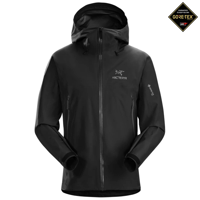 Arcteryx Mens Beta LT Jacket (Black) | Sportpursuit.com