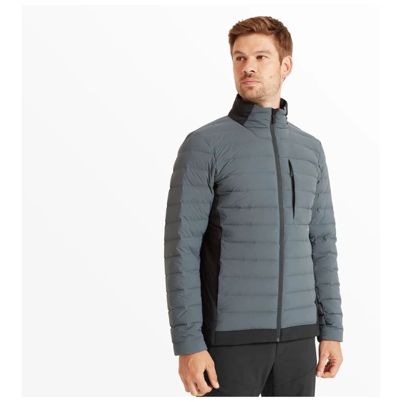 Artilect Mens Divide Fusion Stretch Jacket Dark Slate Black Sportp