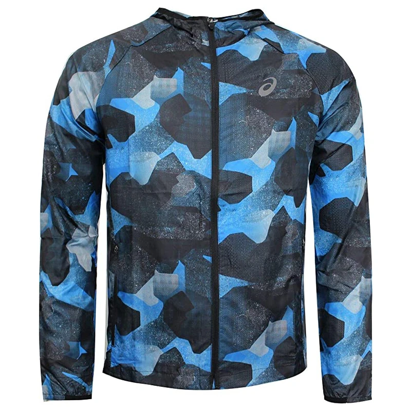 Mens Run Jacket (Blue/Black) Sportpursuit.com
