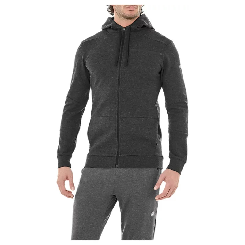 Asics Mens Tailored Hoodie (Grey) | Sportpursuit.com
