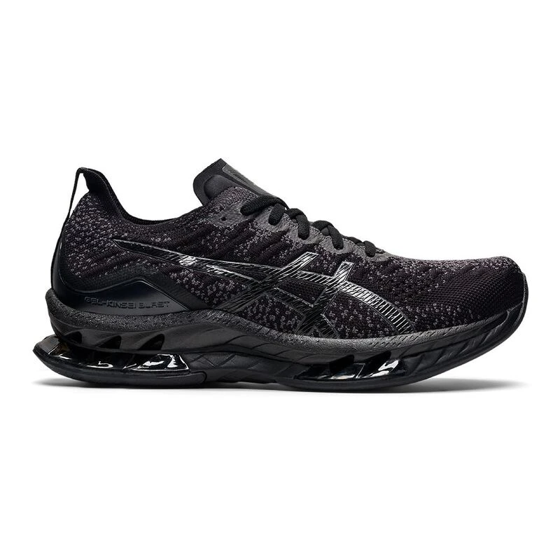 Asics Mens Gel Kinsei Blast Running Shoes Black Black Sportpursuit