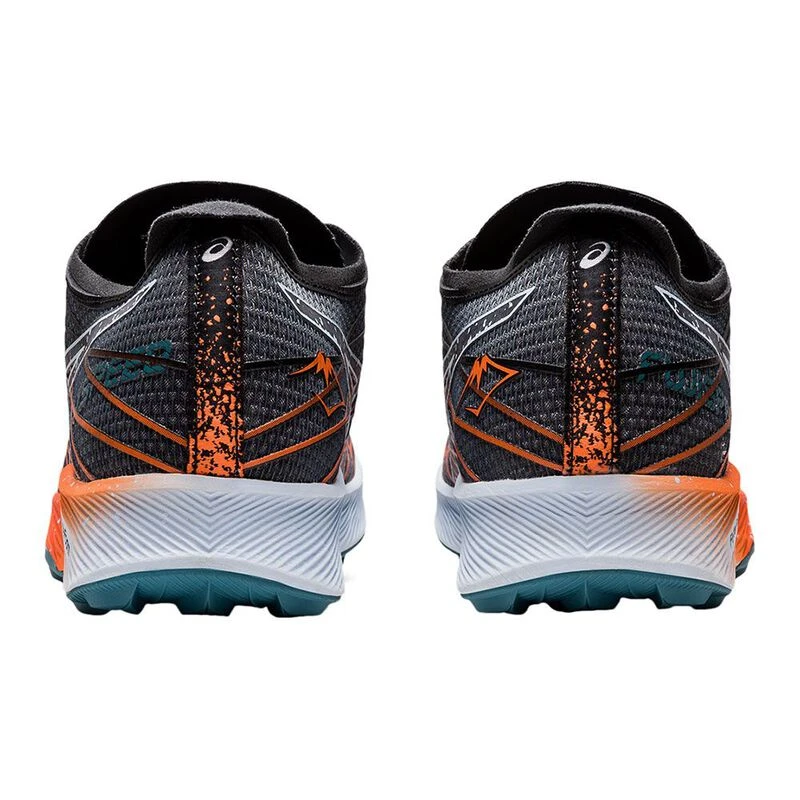 Asics womens black and orange discount