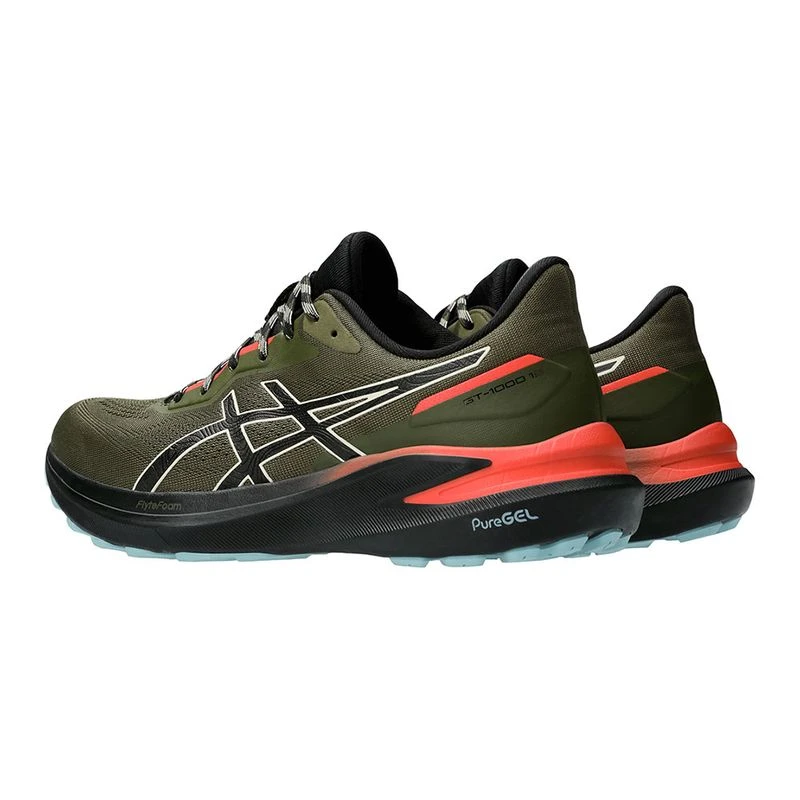 Asics Chaussures de course a pied GT 1000 13 TR Homme Vert privat