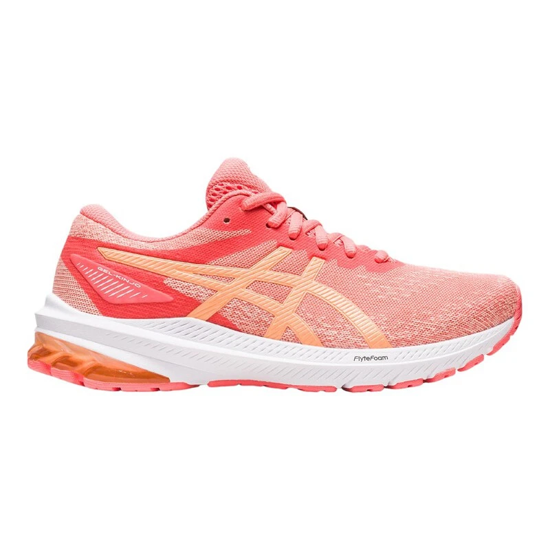Asics Womens Gel Kinjo Running Shoes Orange Sportpursuit