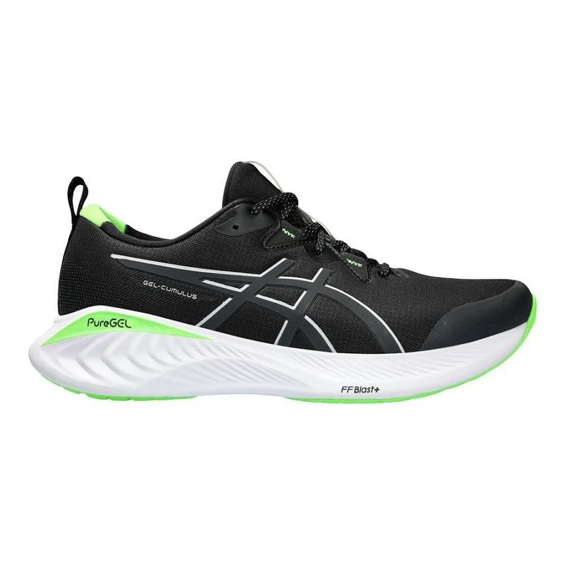 Asics Mens Gel Cumulus 25 Lite Show Running Shoes Black Pure Silver