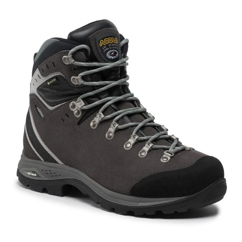 Asolo Mens Greenwood Evo GV Hiking Shoes Graphite Sportpursuit