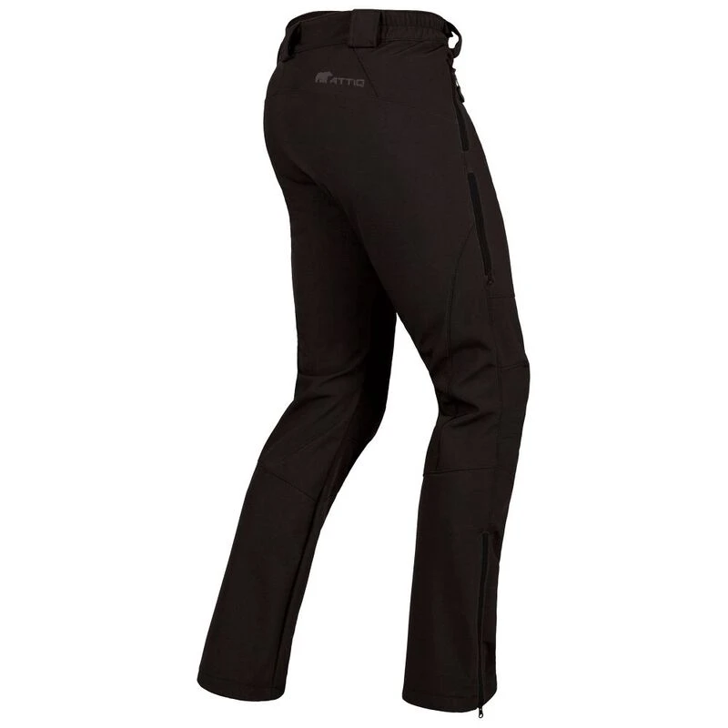 Attiq Mens Tech Softshell Outdoor Tights (Black)