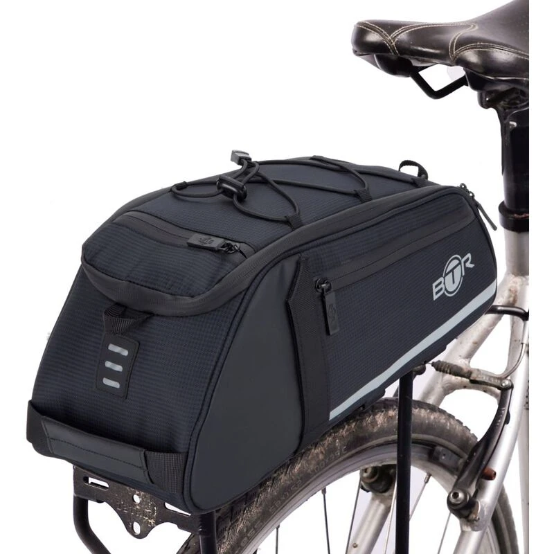 BTR Sports 8L Rear Rack Bag Black Sportpursuit