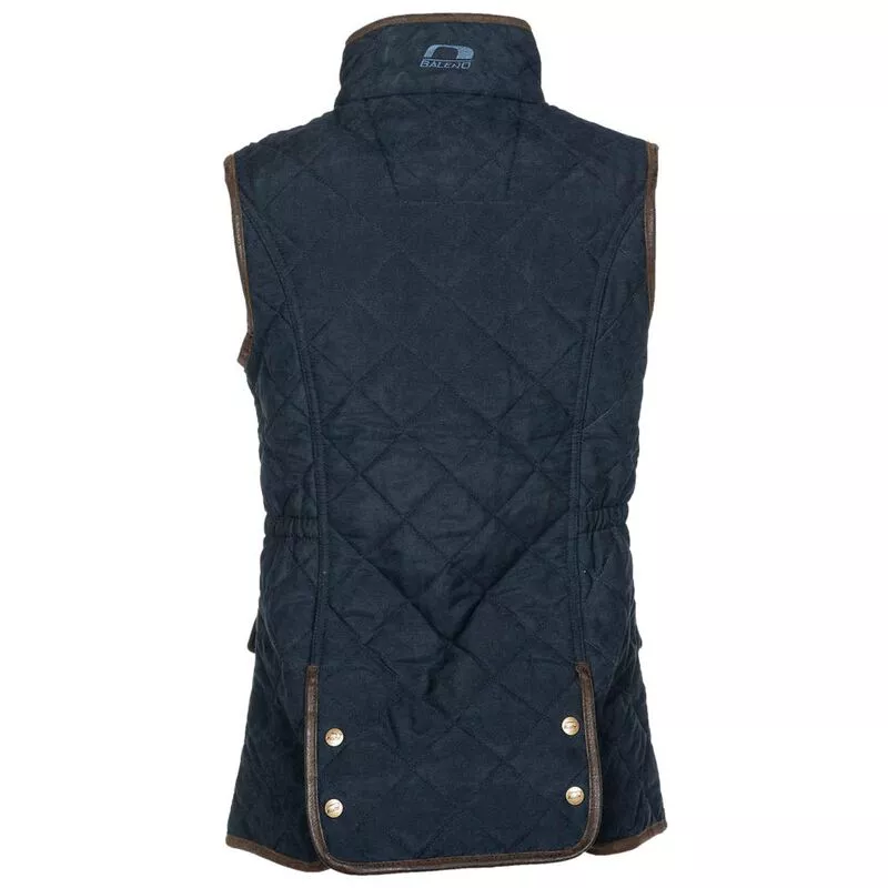 Baleno Womens Scarlet Gilet Navy Blue Sportpursuit