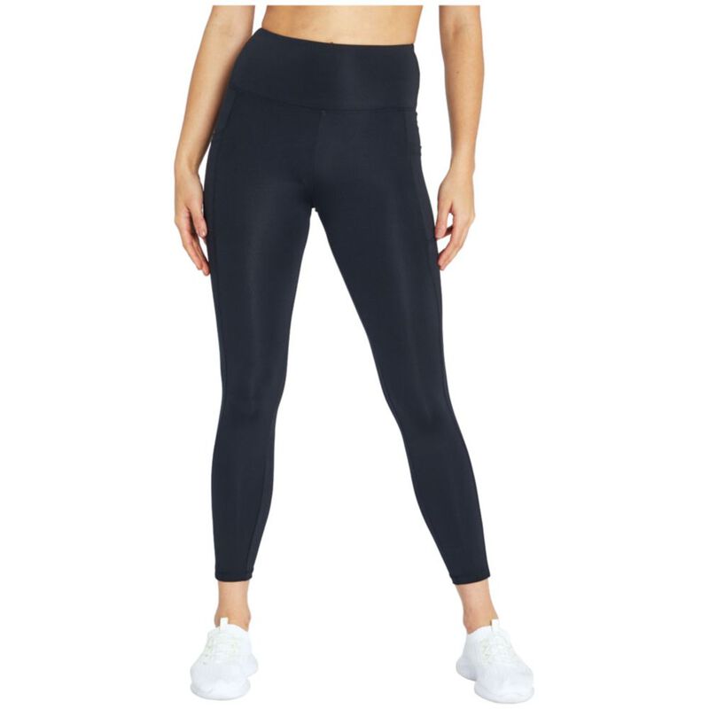 Bally Total Fitness Womens Pocket Tights Black Sportpursuit Com