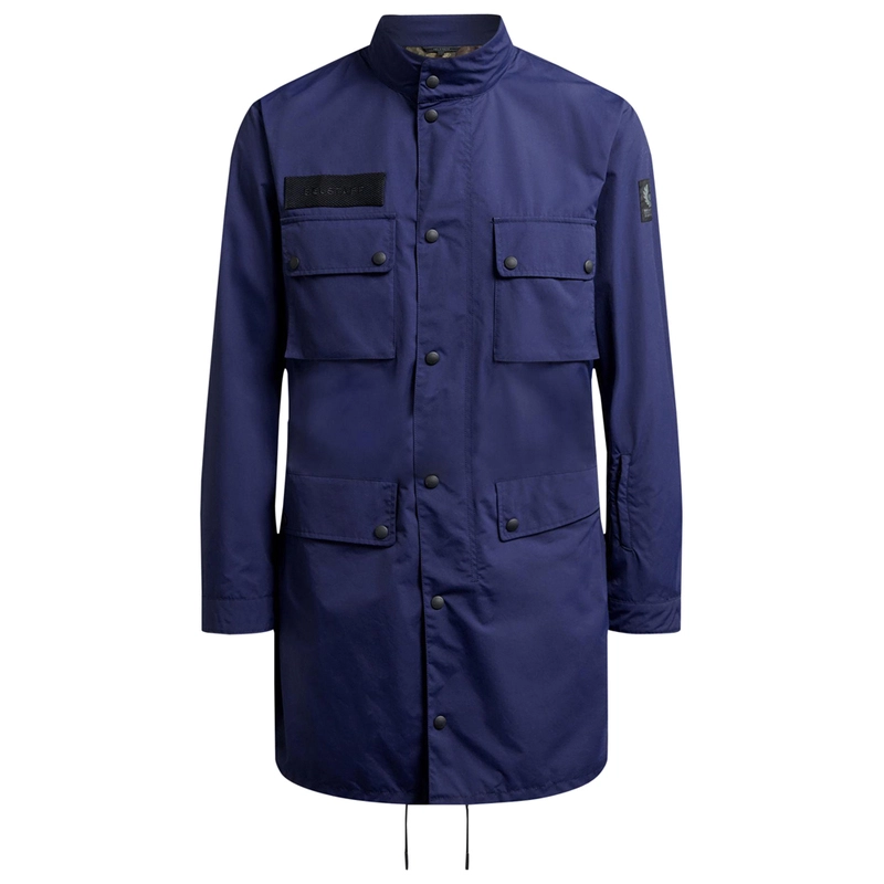 Belstaff Mens Galston BXS Parka Dark Indigo Sportpursuit
