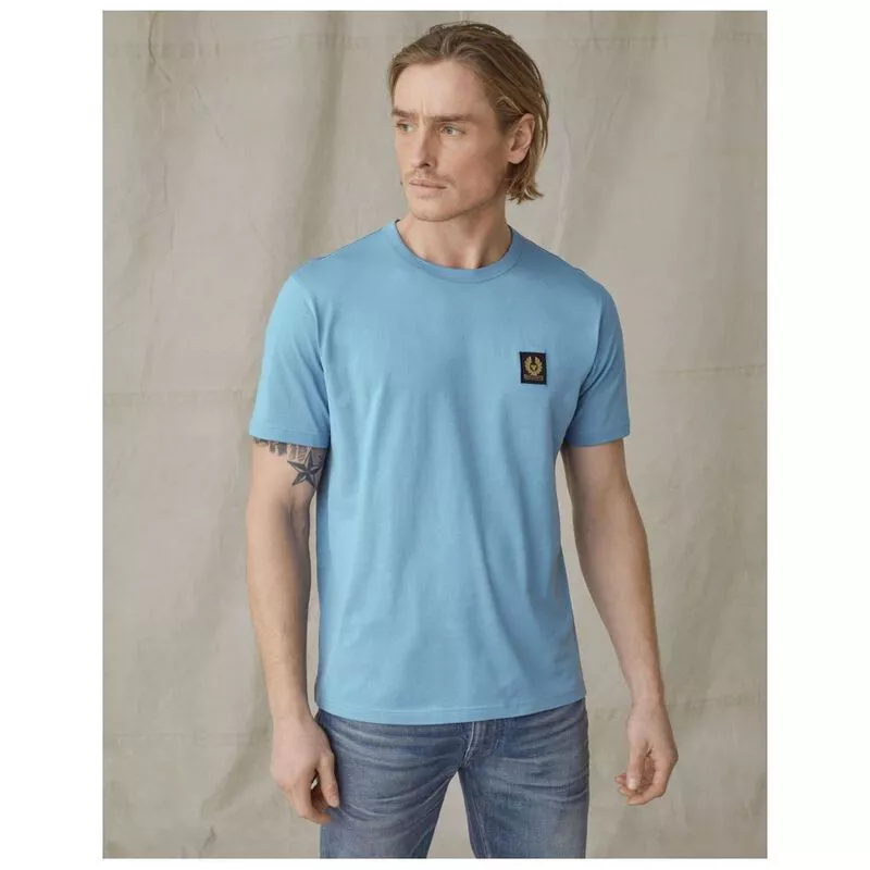 Belstaff Mens Belstaff T Shirt Sky Blue Sportpursuit