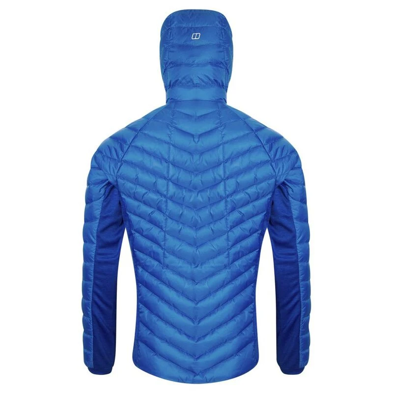 Berghaus Mens Tephra Stretch Reflect Down Jacket Blue Blue Sportpu