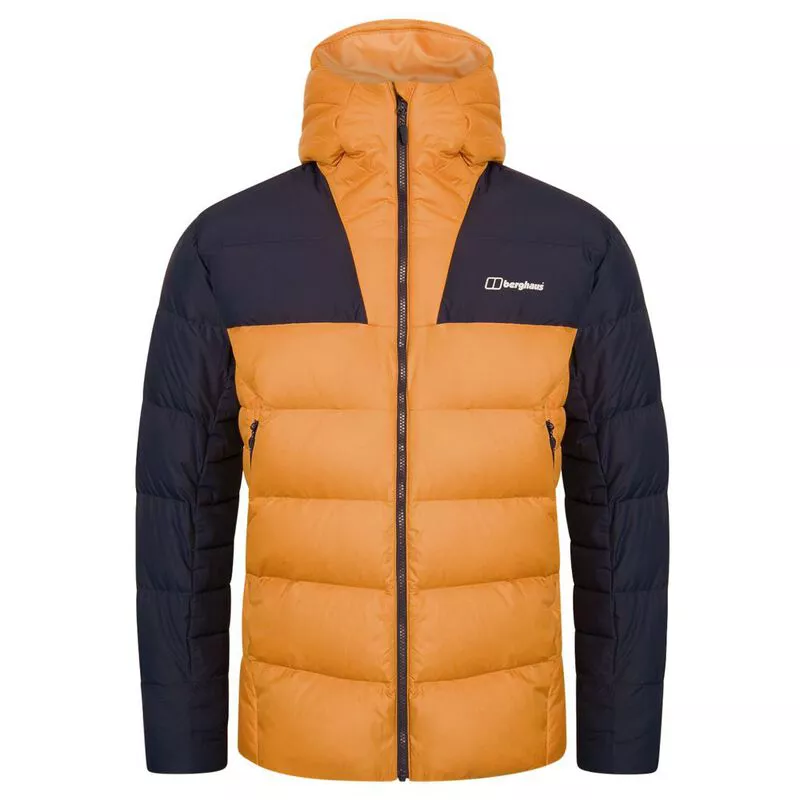 Berghaus Mens Ronnas Reflect Down Jacket Dark Yellow Dark Blue Spo