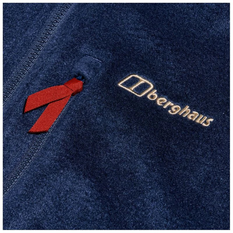 Berghaus Mens Retrorise Fleece Jacket (Dark Blue/Natural) | Sportpursu