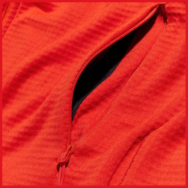 Berghaus Mens Vanth Hooded Fleece Jacket (Orange)