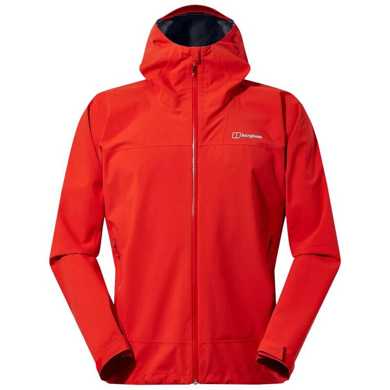 Berghaus Mens Kember Vented Jacket (Orange) | Sportpursuit.com