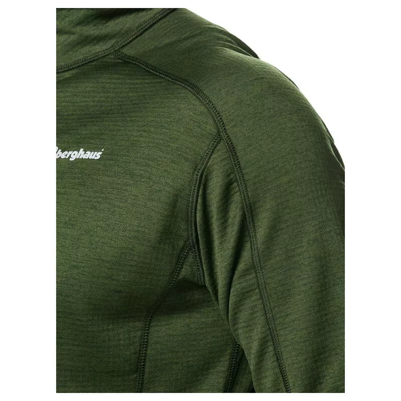 Berghaus Mens Spitzer Half Zip Fleece Duffel Bag Rifle Green Sport