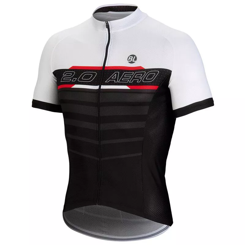 BL Mens Aero 2.0 Jersey White Sportpursuit