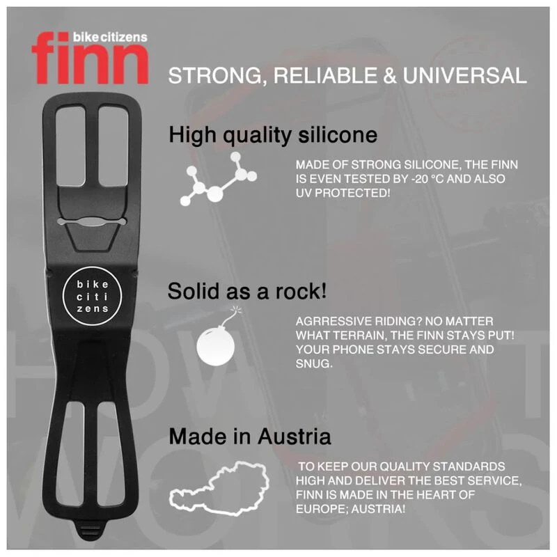 Bike Citizens Finn Phone Holder Pink Sportpursuit