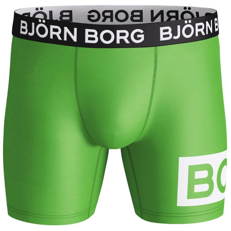 Bjorn Borg Mens Performance Underwear (2 Pack - Surf The Web/Multi)