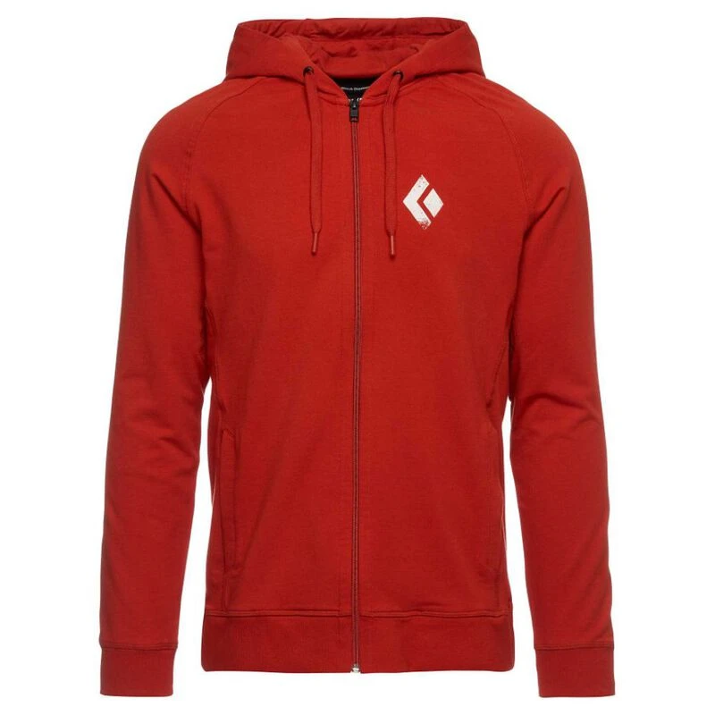 Black diamond logo online hoodie