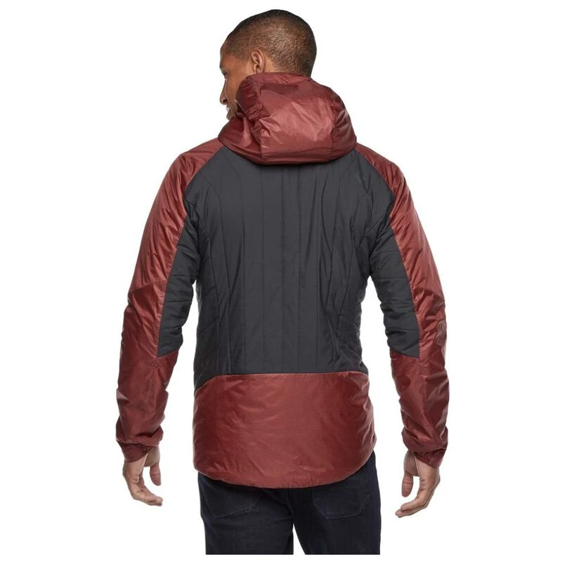 BlackDiamond Mens Vision Hybrid Insulated Jacket (Dark Crimson) | Spor
