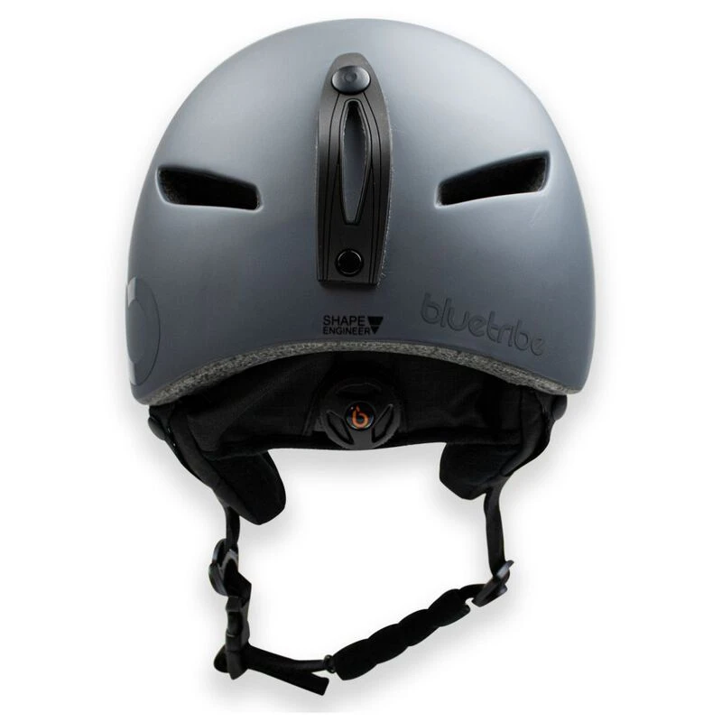 Bluetribe Scratch Ski Helmet Grey Matte Shiny Print Sportpursuit.c