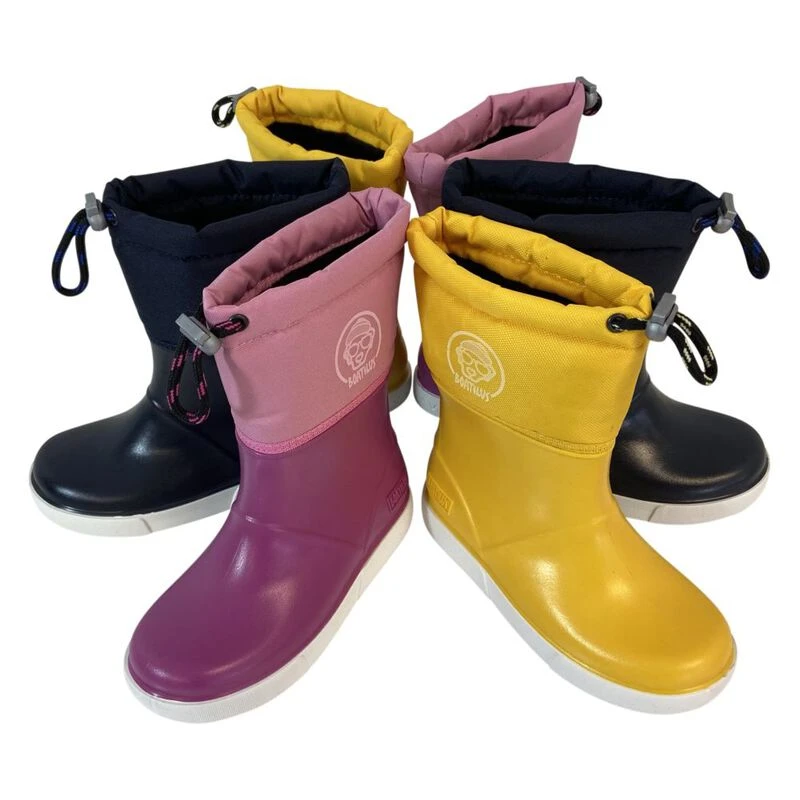 Boatilus Kids Penguy B Wellingtons Yellow Sportpursuit