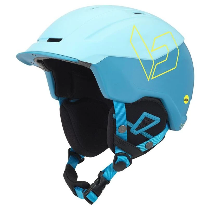 Bolle Bolle Instinct Mips Ski Helmet (Matt Blue/Yellow) | Sportpursuit